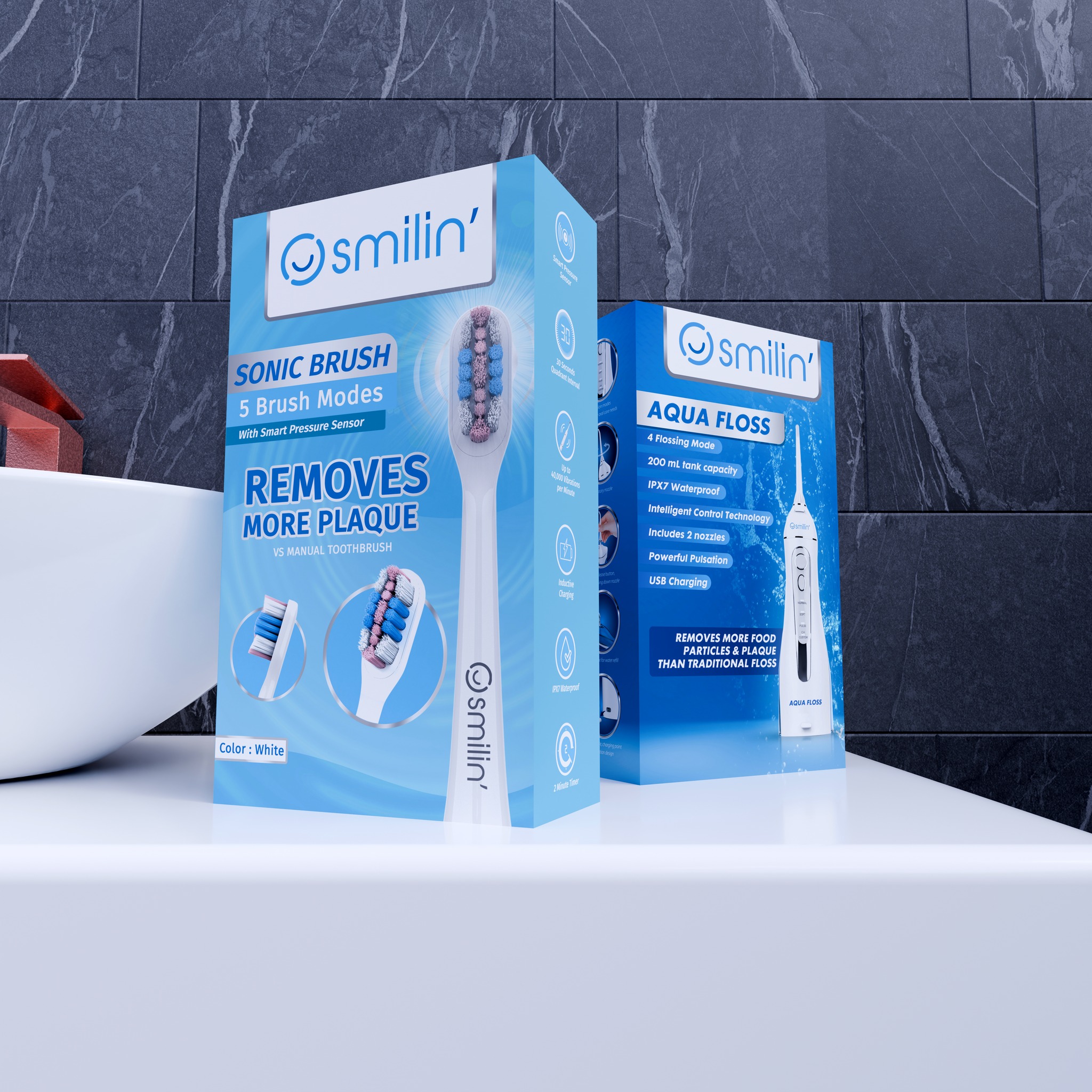 Smilin Packaging Front